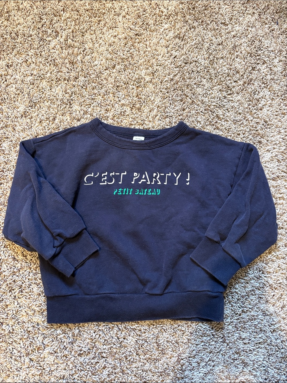 Petit Bateau Navy Sweatshirt